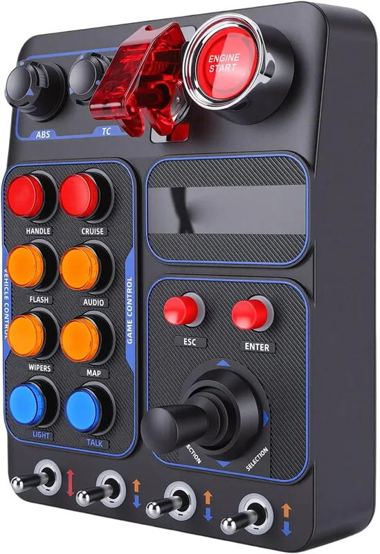 ZDAGELD 30 Programmerbara Alternativ RGB-bakgrundsbelysning USB-port