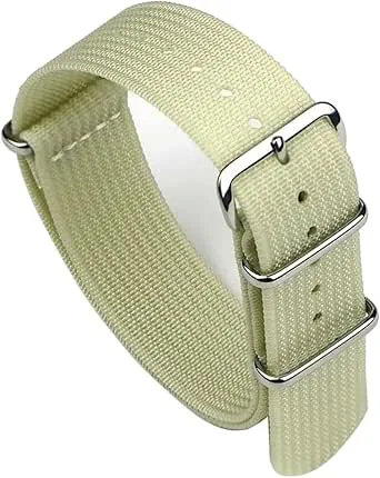 Ribbstickat klockarmband 18 mm 20 mm 22 mm Nylon klockarmband Fläta ballistiskt tyg klockband Tillbehör klockband