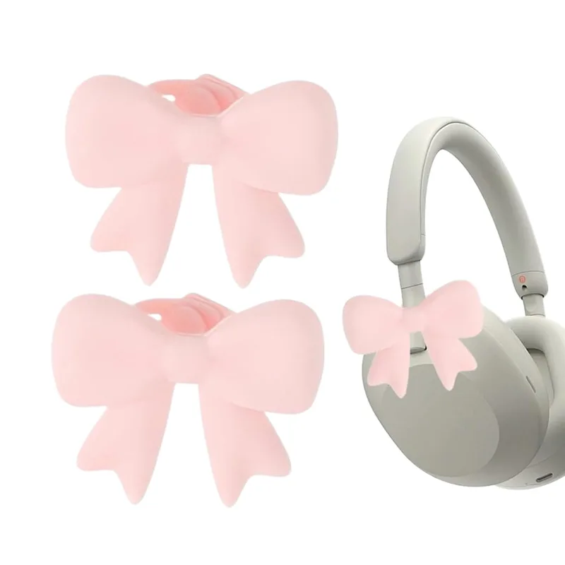 Rosetter för hörlurar, silikon headset klämma