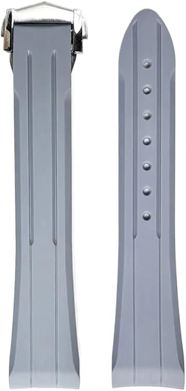 20 mm böjt gummi vikbart spänne Sport