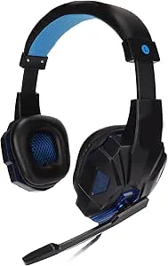 BONKZEBU Justerbar Volym USB-Headset med 3,5 Mm