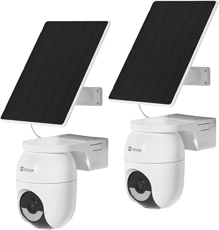 EZVIZ 2K+ Wireless Outdoor Camera with AOV Mode, Outdoor PT Solar Camera