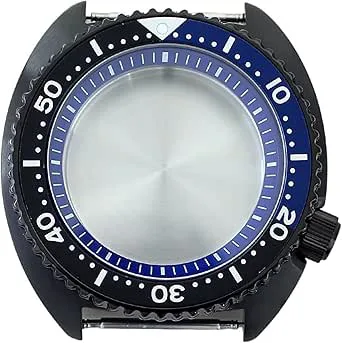 1 st 45 mm klocka Tillbehör Herrfodral Safirkristall