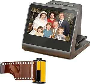 24MP Digital Filmskanner Med 5 Tum LCD Skärm