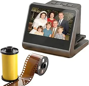 Autonom Digital Filmskanner Med 5 Tum LCD Skärm