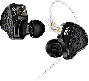 Yinyoo CCZ CZ10 spelöronsnäckor trådbundna Iems 1DD+4BA