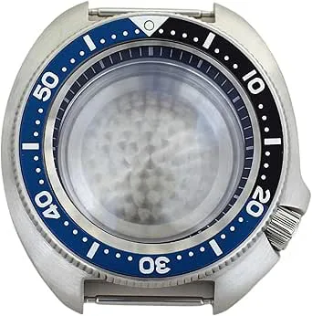 1 st 44 mm klockfodral Safirkristall for NH34 NH35 NH36 NH38