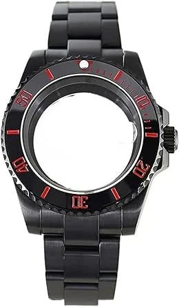 1st 20ATM 40mm Herrklockafodral 20mm Armband Safir for NH35 NH36 NH34 NH70 NH72 Movt GMT Fodral 120 Klick