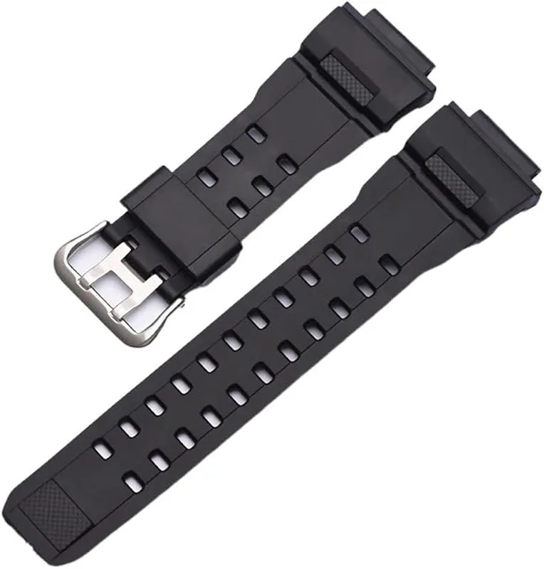 Klocktillbehör Sportgummi Silikonrem Passform For CASIO-G-SHOCK Series GW-9400 Utomhussport Män Vattentät Rem 28mm