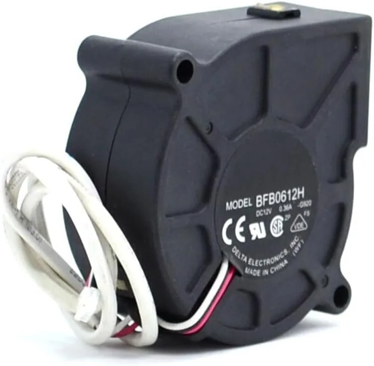 For Delta BFB0612H 6015 6CM 12V 0.26A 3-Wire 3P Side Centrifugal Turbo Blower Fan