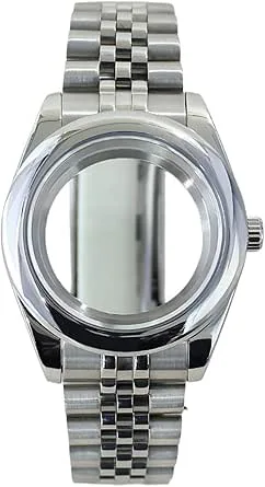 1 st 36 mm/39 mm klockfodral 20 armband Safirglas Vattentät for NH35 NH36 NH34 NH38 4R36 for Miyota 8215 28,5 Urtavla