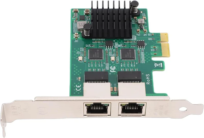 Fabater Dual Port Gigabit Nätverkskort