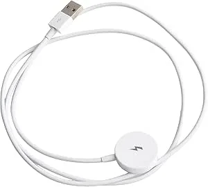 Smart Watch laddningskabel med magnetisk snabbladdning och säkerhetsskydd för Kors Access MKT5017/MKT5020/MKT5021/MKT5022/MKT5026-serien (vit)