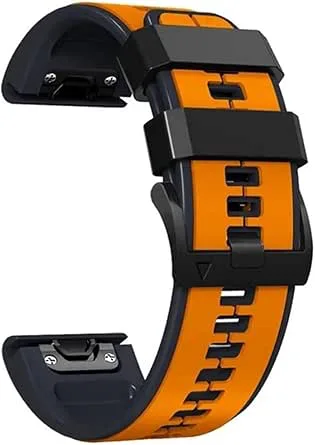 26 22MM Silikonarmband Passform For Garmin Fenix ​​6X 6 Pro 7X 7 Epix Gen 2 Easyfit Armband Fenix ​​5 5XPlus Armband