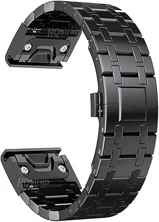 Armband I Rostfritt Stål Passar For Garmin Fenix ​​7 6X Pro 5X 5 3HR Metallarmband Som Passar For Garmin Band 22 Mm 26 Mm Klockbytesbälte