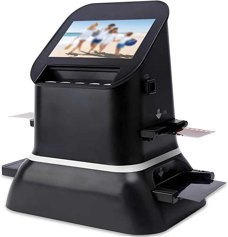 Professionell 22mp Digital Filmskanner,Skanner Diapositiv,med Stor 4,3" Lcd-Skärm Som Skannar Högupplösta Negativ Diapositiva,Konverterar Negativ 35mm,135,126,127 Diapositiv Jpeg