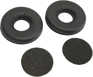 FAUOSWUK Ersättnings öronkuddar, öronkuddar i Läder för K121 K121S MKII HD-hörlurar, Mjukt och Bekvämt Skum med Förbättrad Basprestanda
