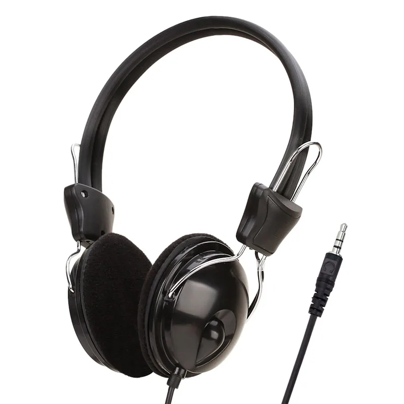 Generic trådbundna over-ear-hörlurar med 3,5 mm-kontakt