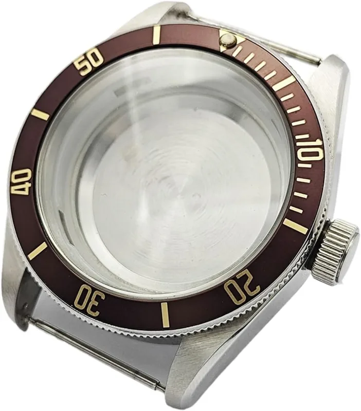 1 st 41 mm klockboett i safirglas