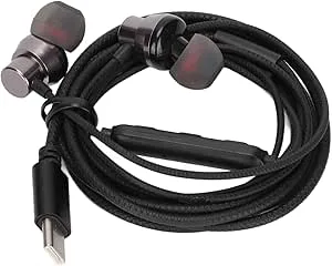 KUIDAMOS Trådbundna Hörlurar Ergonomisk Design Brusreducerande Musikhörlurar