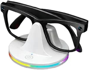 Lazmin112 Smart Glasses Laddningsdocka