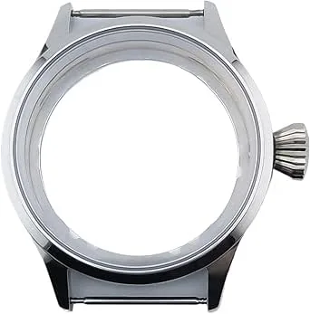 Klockboett safirglas sterilt stål for ETA 6497 6498 for ST3600