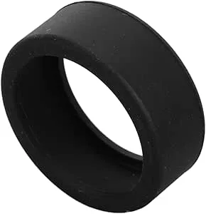 Generic Silikonringskydd Flexibelt Reptåligt Smart Ringskydd för Alla Smarta Ringar på Marknaden Perfekt Passform Lättvikt Lätt Att Rengöra för Träning och Dagligt Slit (Svart)