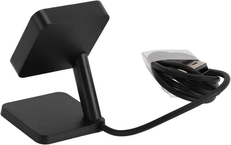 Yinhing Smartwatch Laddningsdocka Ersättningshållare med Magnetkabel USB-kompatibel med Passform 3 SM R390 Snygg Design för Enkel Laddningsbekvämlighe