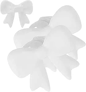 Hörlursbågar, 3D-silikonklämmor, dekorativa hörlurstillbehör med design, mjuk silikon med vibrerande färger, present till flickor, tonåringar, studenter, födelsedag, kontor kul