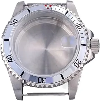 1st 39,5 mm vintagefodral GMT/SUB 120click Bezel Safir Glass Watch Tillbehör for NH35 NH36 Movement 28, Urtavla