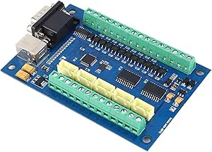 Akozon USB 5 Axis CNC Motion Controller Board för Gravering