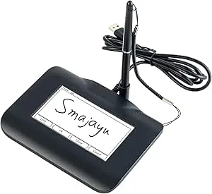 SMAJAYU FP430S Elektronisk signaturplatta USB-signaturinspelningsplatta för dator,