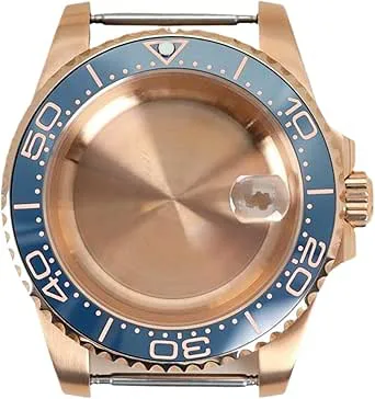 11 st 40MM klockfodral rostfritt stål borstat band safirglas for NH35 NH36 NH34 rörelser SUB GMT Yacht