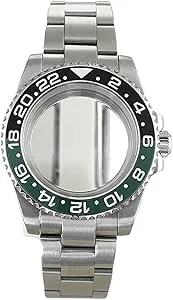 1 st 40 mm SUB GMT Keramisk Insert Glide Lock Spänne Klockfodral