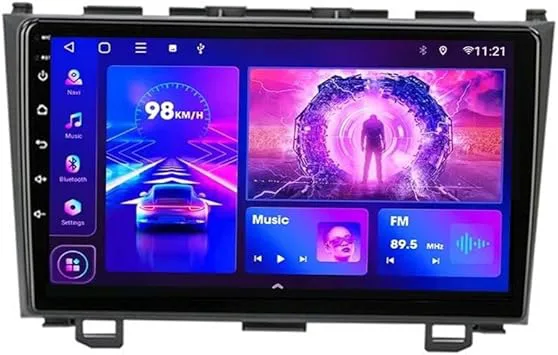 Dubbel Din 9 Tums Android 15 Bilstereo För CR-V 2007-2011