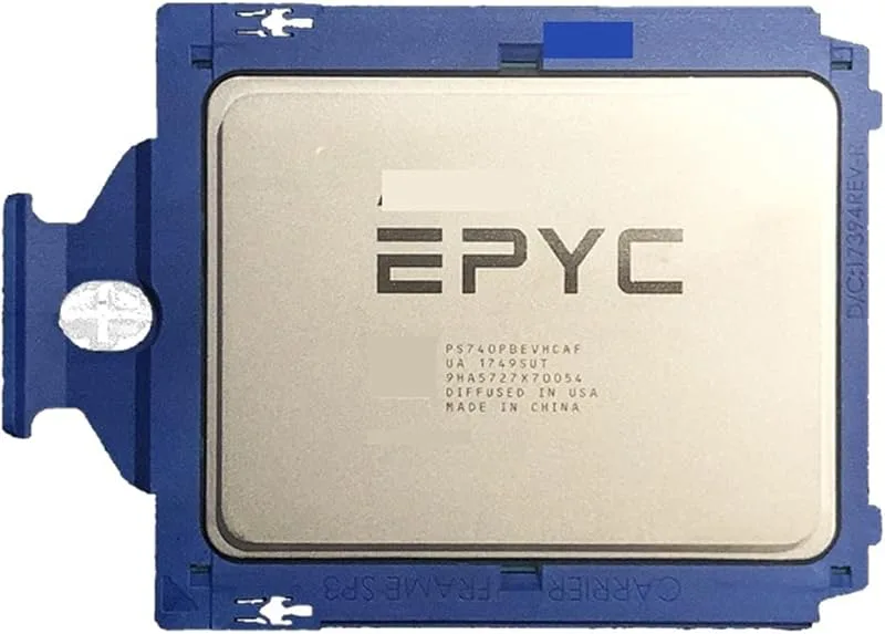 EPYC 7401P N 2,0 GHz 24-kärnig 48-gängad CPU-processor 170 W PS740PBEVHCAF-uttag SP3 men utan kylare