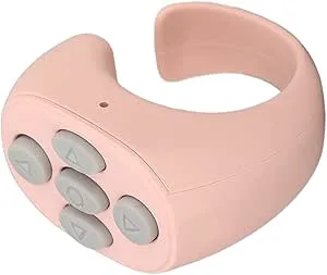 Walmeck Fjärrkontroll Ring Design Trådlös Telefon Selfie