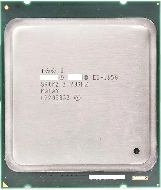 E5 1650 E5-1650 E51650 3,2 GHz 6 c 12 MB cache uttag 2011 CPU-processor lämplig X79 moderkort
