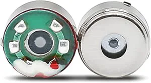 Frewurwer HIFI-Hörlurar 10 mm 24Ω Dubbelmagnetiska PU+PEK-Material