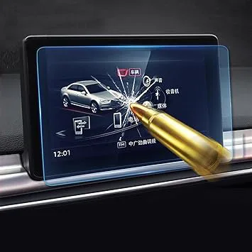 Skärmskydd För Bilnavigering För För A4 För B9 För S4 För A5 För S5 För Q5 2016 2017 2018 2019 Bil GPS Radio Navigation Dashboard Skärmskydd Display F(185x110mm)