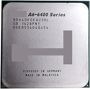 A6-serien A6-6400K A6 6400 6400K 3,9G 65W Dual-Core Prosesor CPU AD640KOKA23HL/AD640BOKA23HL Socket FM2