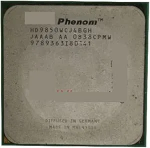Phenom X4 9850 2,5 GHz 95 W Quad-Core Prosesor CPU