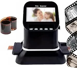 LjlXanthiper Professionell Filmskanner 22mp,Bildförhandsgranskning Och