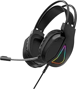 Irfora Trådbundna Spelheadset RGB Light Computer Over-Ear