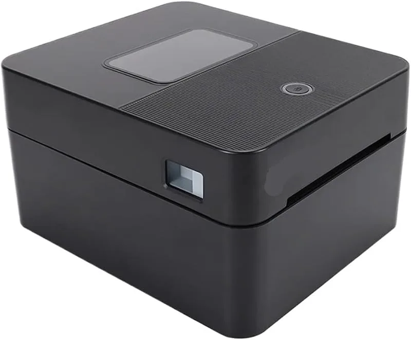 Etikettskrivare, 4-tums Termisk Fraktetikettskrivare, Stöd For Kvittoutskrift Av Fraktsedel 4x6, USB/WIFI/BT-anslutning