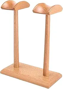 Hörlursstativ Minimalistiskt Hörlursställ I Trä Headsethållare Hörlurshängare Binaural Hängare Hörlursdisplay för Bordsvitrinskåp