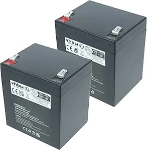 vhbw 2 x batteri kompatibel med APC Smart-UPS RT SURTD3000RMXLI, DLA2200RMI2U