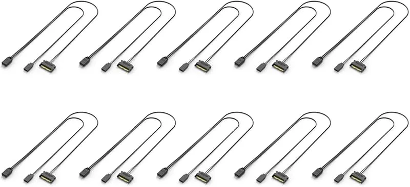 10X dator ARGB Controller PC fodral RESET kontroll