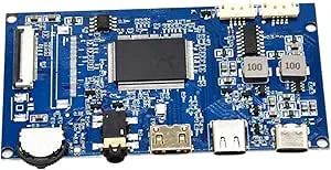 30-pin Edp Bärbar LCD-bildskärmsdrivrutin Laptop LCD-drivrutin 30pin EDP LCD-panelkontroller HDMI-kompatibel TYPE-C LCD-skärmdrivrutin(For 1366x768 LC