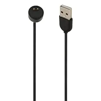 aqxreight Magnetisk USB-laddningskabel för Mi Band 5 6 7 NFC Smartwatch Ersättningssladd Kompatibel med Band 5 och Bärbar för Resor Hemmabruk